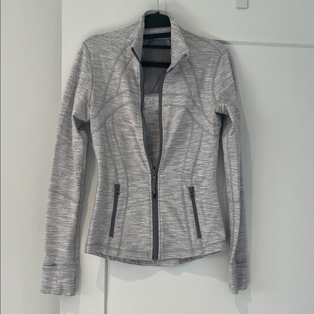 Lululemon Women's Gray Zip-Up Jacket